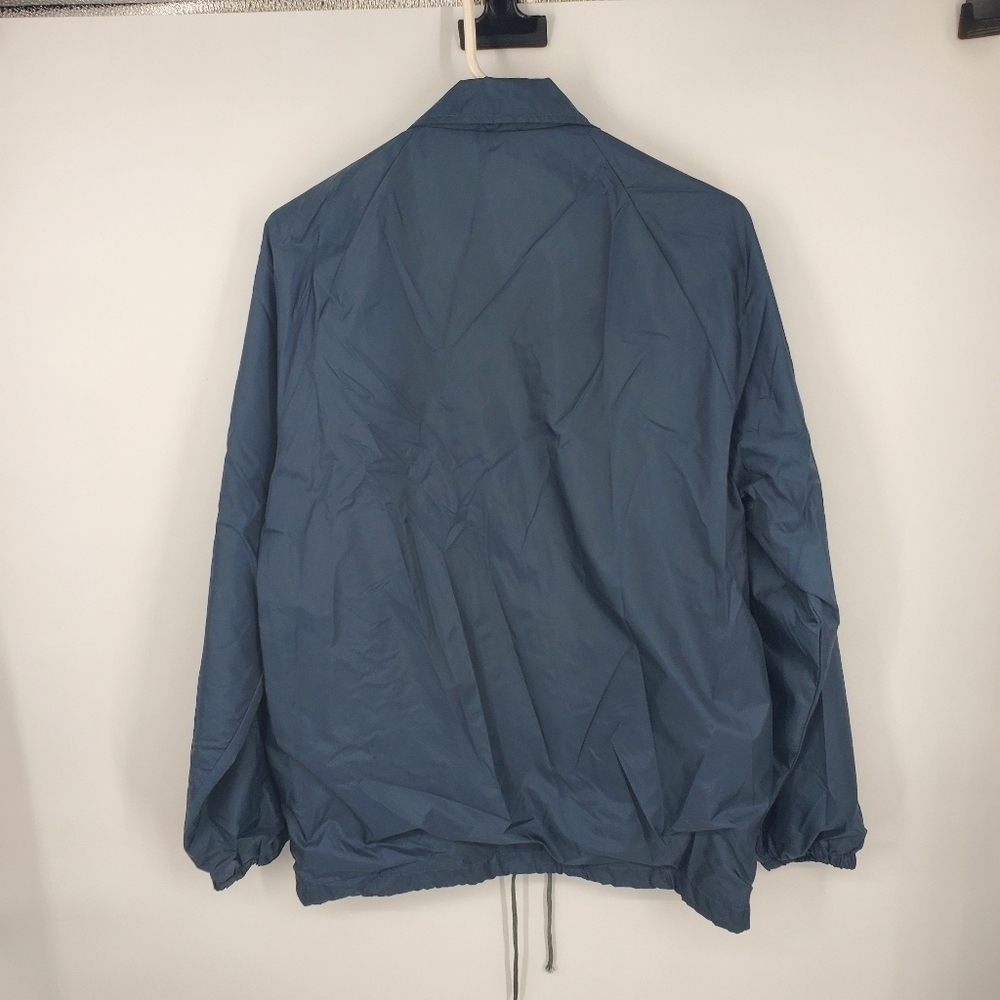 Vintage Windcrest Light Windbreaker Men Size Medium Navy Blue - Picture 6 of 9